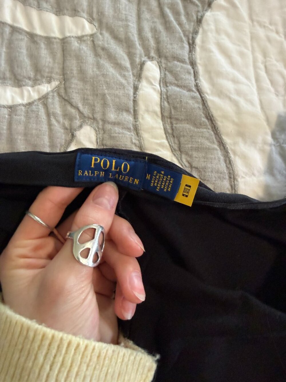 Polo Ralph Lauren Black Slack